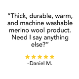 Heavyweight - Kobuk 1/4 Zip 100% Merino Wool from Minus33 Merino Wool Clothing