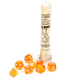 CHESSEX: POLYHEDRAL LAB DICE DICE SETS From PunkOuter Games