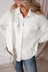 Lilith Corduroy Buttoned Long Sleeve Jacket from Threaded Pear