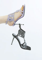 Fialka Diamante & Rhinestones Stiletto Sandals from My Pampered Life Seattle