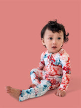 STARRY TIE DYE DREAM ROMPER from DREAM BIG LITTLE CO