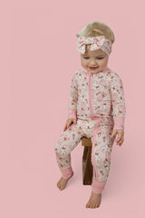 BUNNIES AND BOWS DREAM ROMPER from DREAM BIG LITTLE CO