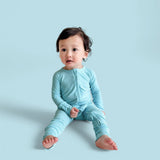 CAPRI BLUE RIB DREAM ROMPER from DREAM BIG LITTLE CO
