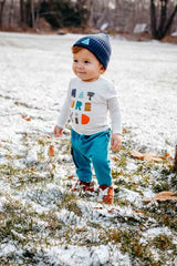 Tree Climber Beanie Hat - Navy From Manymoons