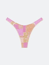 NANTUCKET BIKINI BOTTOM - PINK PAISLEY from ELYSIIAN