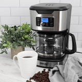 Better Chef 12-Cup Programmable Coffee Maker with Stainless Steel Accents from Jupiter Gear Home