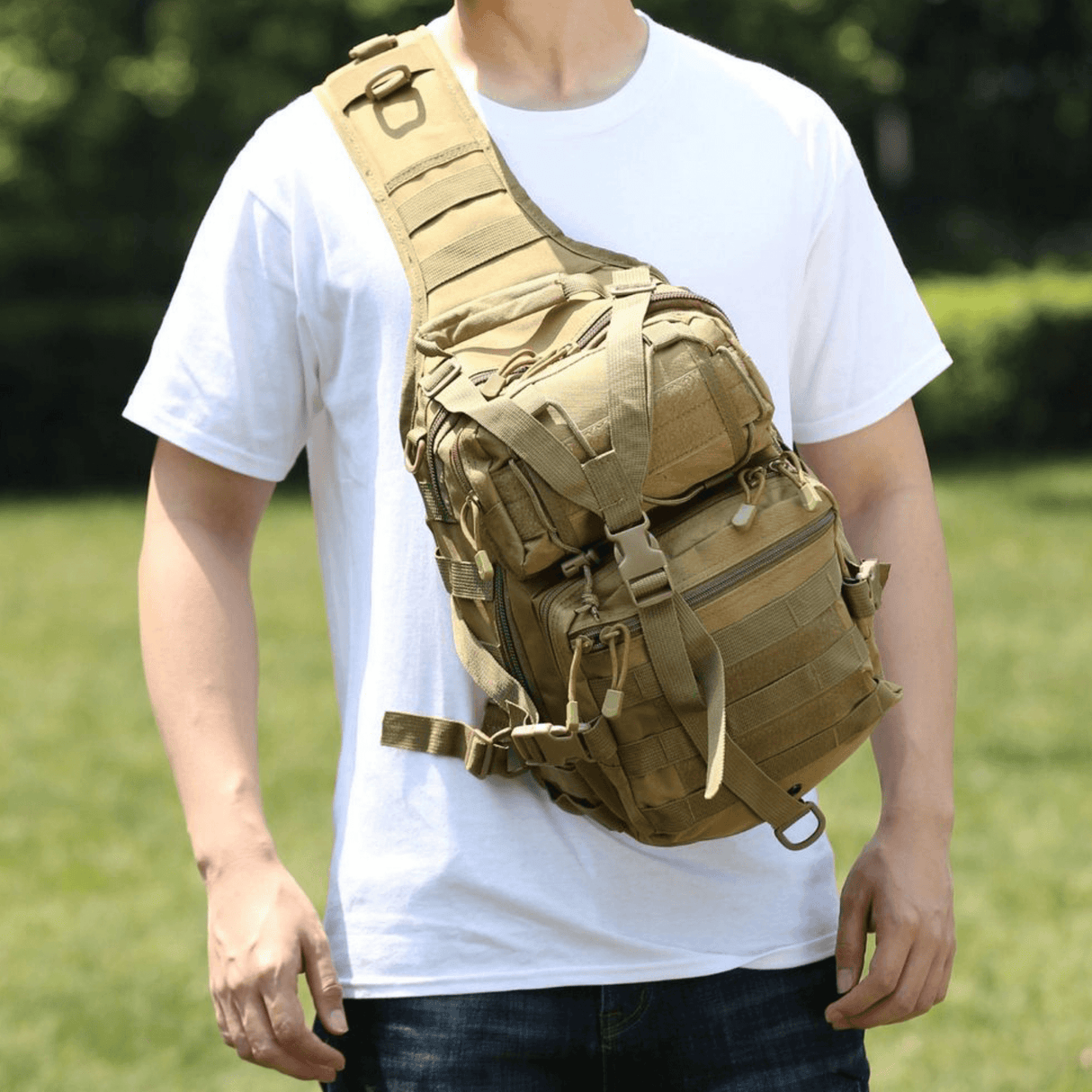 Tactical Medium Sling Range Bag from Jupiter Gear