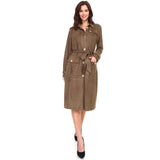 Ariana Suede Trench Coat & Dress from Joh Appare