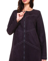 Amira Stretch Suede Dress / Jacket from Joh Apparel