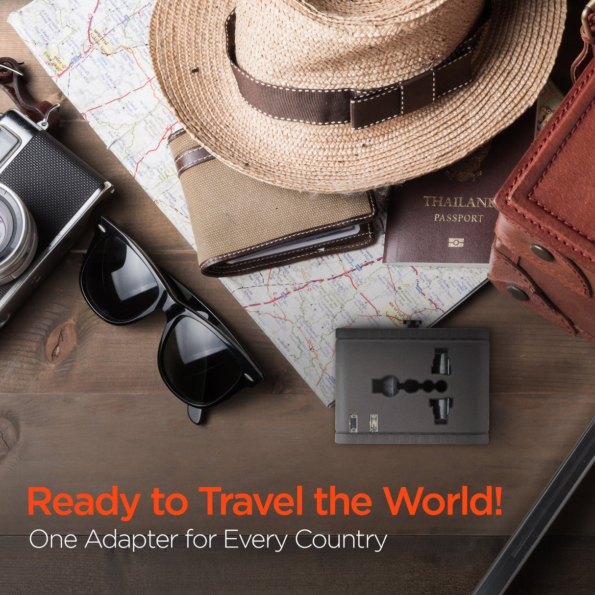 HyperGear All-in-one World Travel Adapter from Jupiter Gear Home