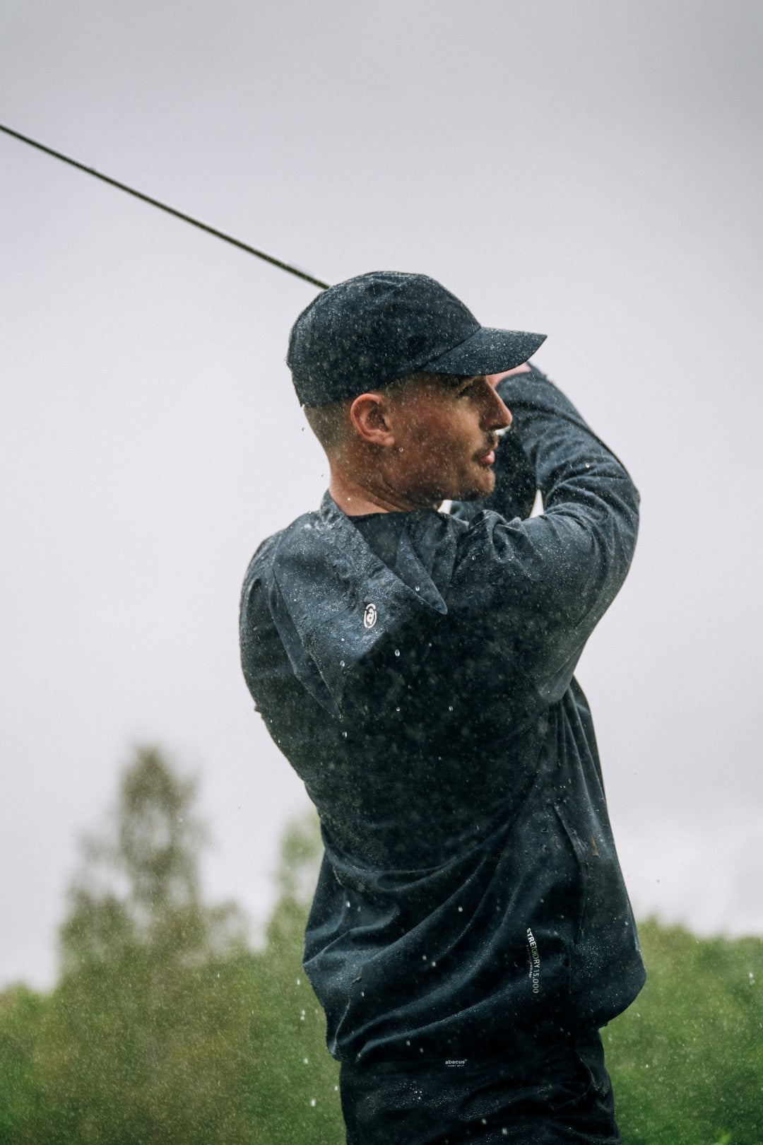 Men Bounce Waterproof Hoodie from Abacus Sportswear US