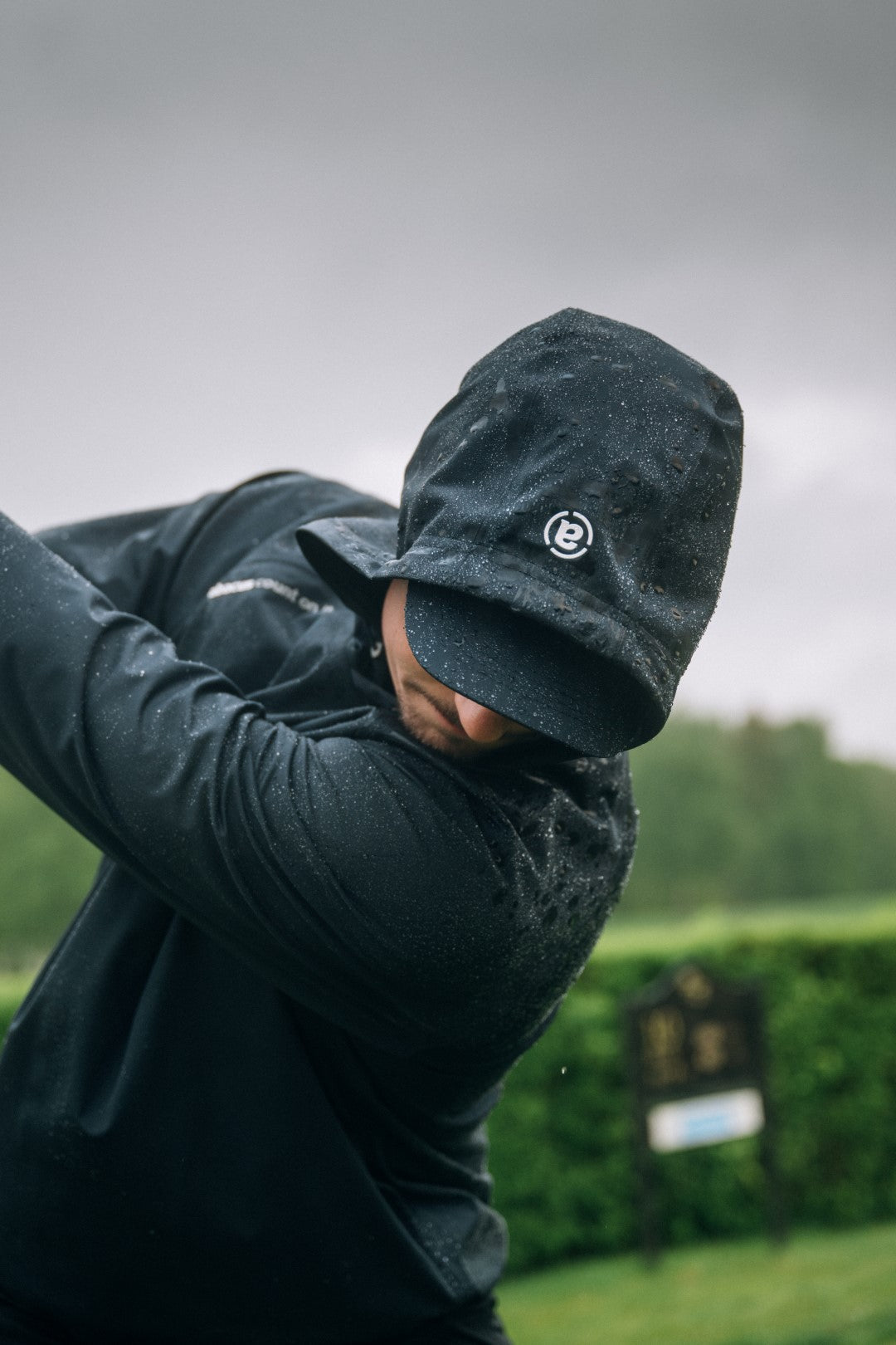 Men Bounce Waterproof Hoodie from Abacus Sportswear US