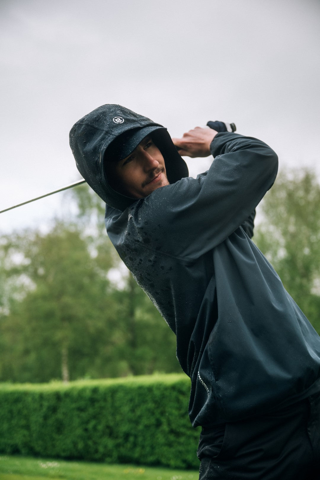 Men Bounce Waterproof Hoodie from Abacus Sportswear US