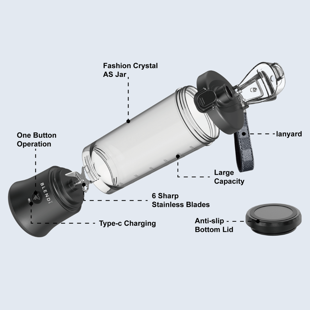 X  Ice Crushing Portable Blender (24oz) from BLENDi