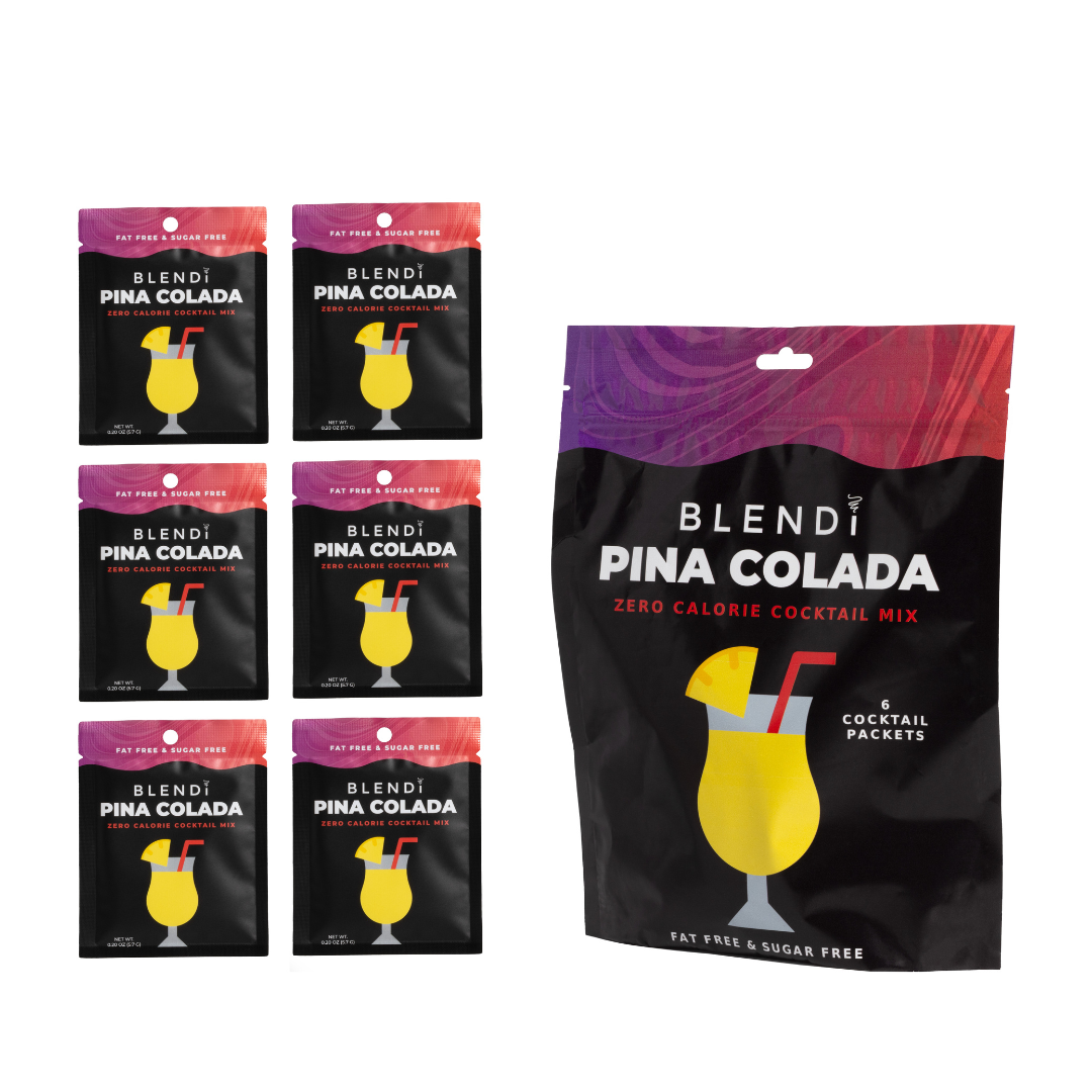 Skinny Mocktail Mixers – Guilt-Free Flavor, Zero Cal- 1 Pack (6 Count) from BLENDi