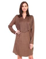 Angie Suede Tunic Dress from Joh Apparel