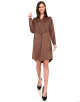 Angie Suede Tunic Dress from Joh Apparel