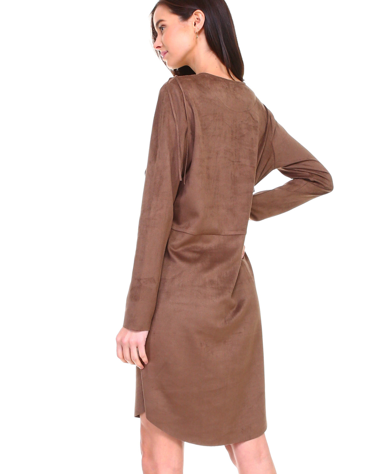 Angie Suede Tunic Dress from Joh Apparel