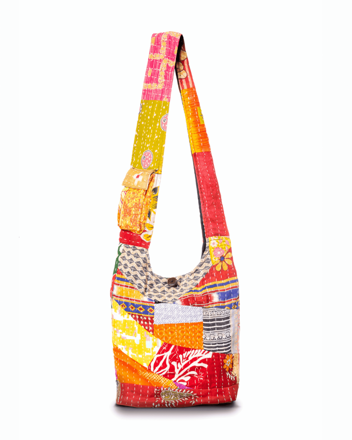 Kathmandu Collection Kantha Patchwork Hobo Bag from Jupiter Gear
