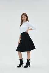 AMAZING MM SKIRT - YEAR ROUND BLACK From Mia Mod