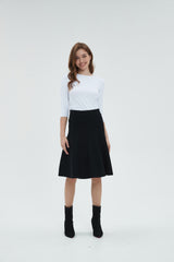 AMAZING MM SKIRT - YEAR ROUND BLACK From Mia Mod