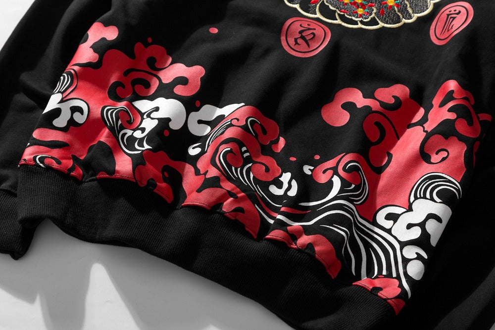 Devil Blood Embroidery Hoodie from Niepce Inc