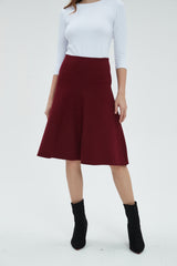 AMAZING  MM SKIRT - MAROON 2.0 From Mia Mod