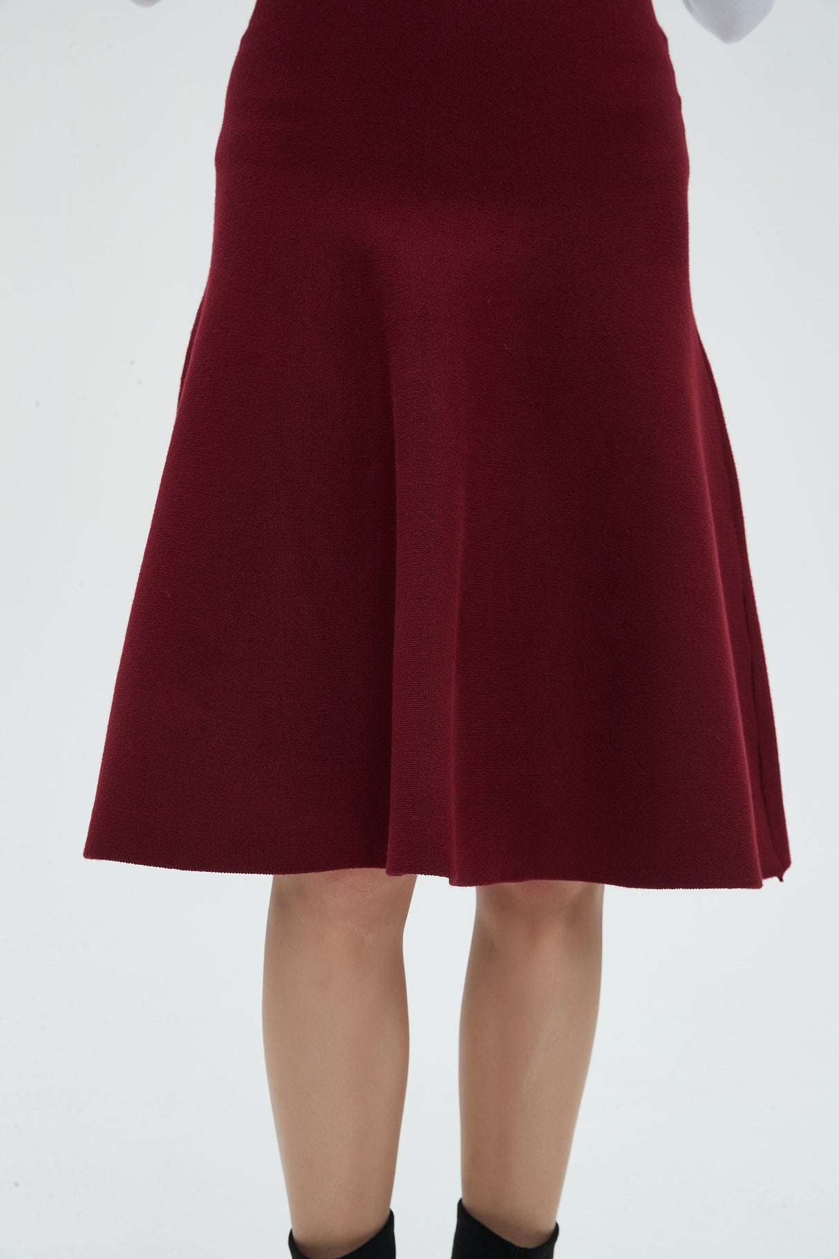 AMAZING  MM SKIRT - MAROON 2.0 From Mia Mod