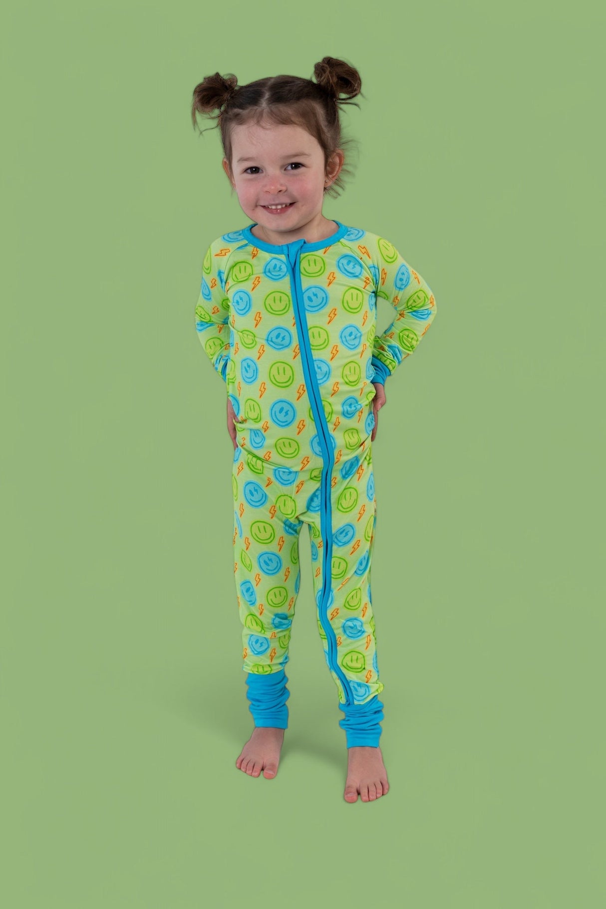 NEON SMILES DREAM ROMPER from DREAM BIG LITTLE CO