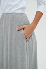MM SWAY SKIRT - HEATHER GREY From Mia Mod