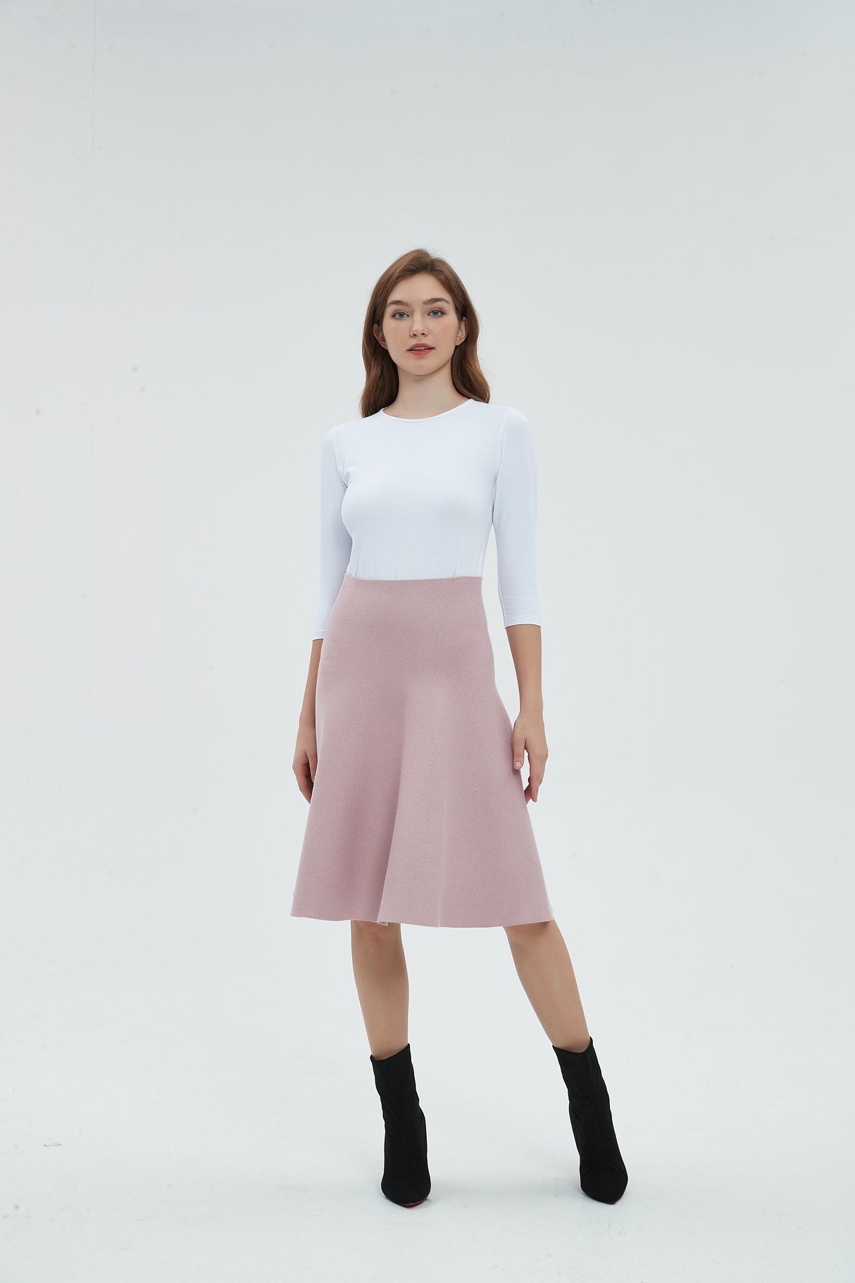 AMAZING  MM SKIRT - DUSTY ROSE From Mia Mod
