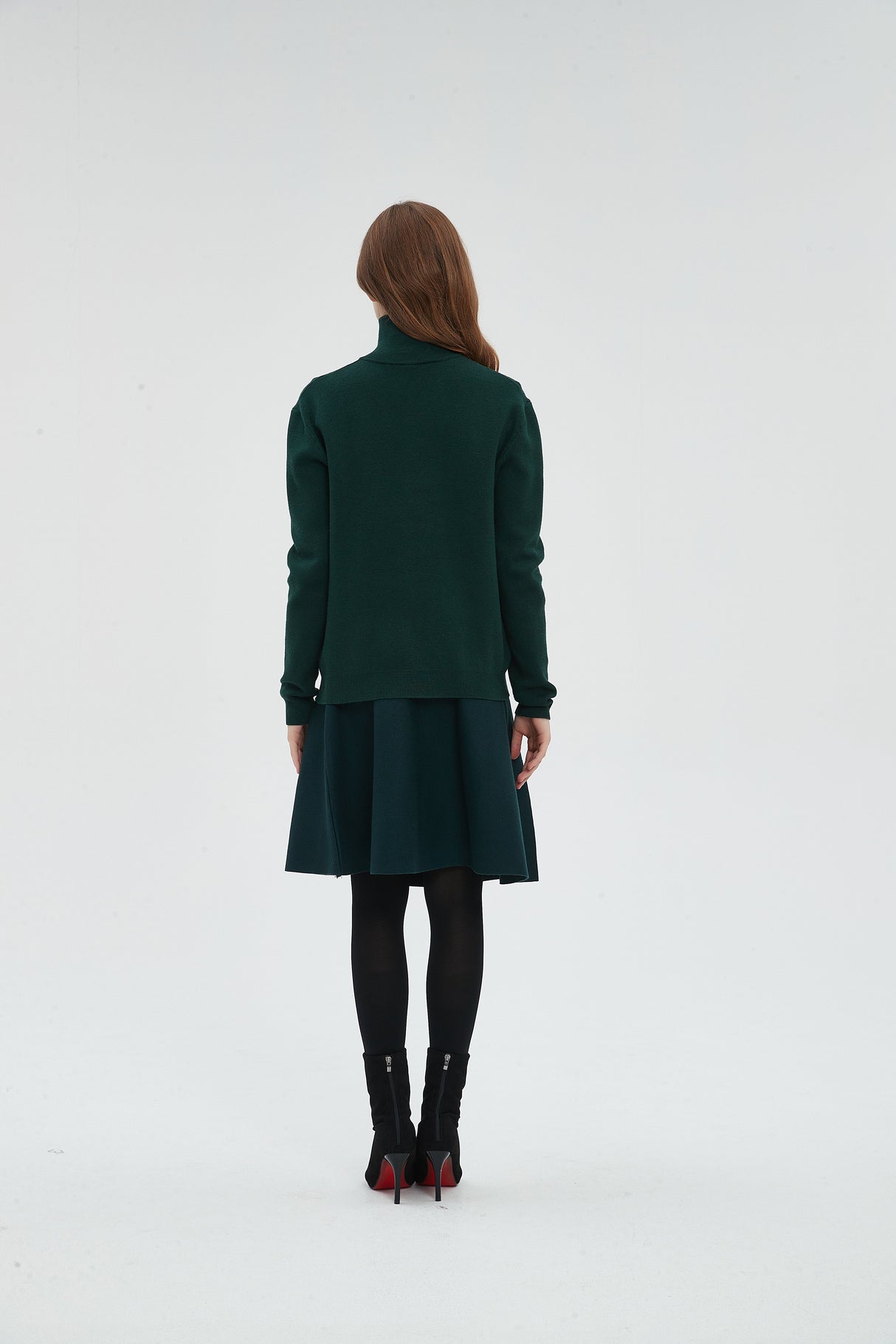 AMAZING  MM SKIRT - HUNTER GREEN From Mia Mod