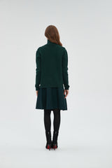 AMAZING  MM SKIRT - HUNTER GREEN From Mia Mod