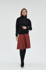 AMAZING  MM SKIRT - RUST From Mia Mod
