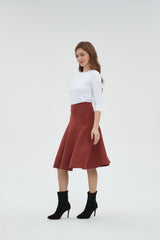 AMAZING  MM SKIRT - RUST From Mia Mod