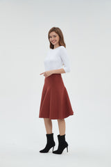 AMAZING  MM SKIRT - RUST From Mia Mod