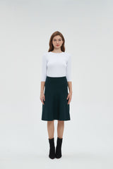AMAZING  MM SKIRT - HUNTER GREEN From Mia Mod