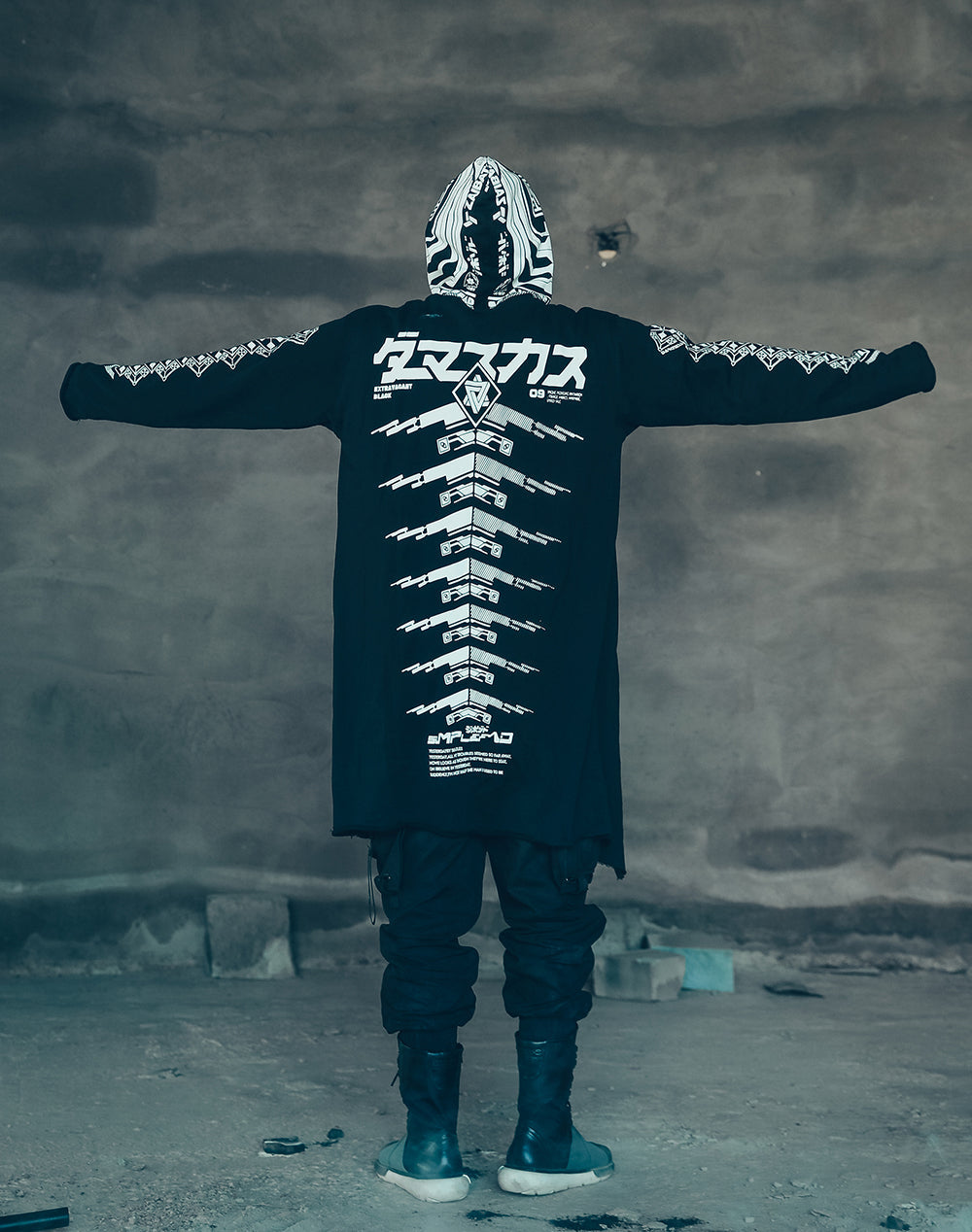 Cyber Alien X Trench Coat from Niepce Inc