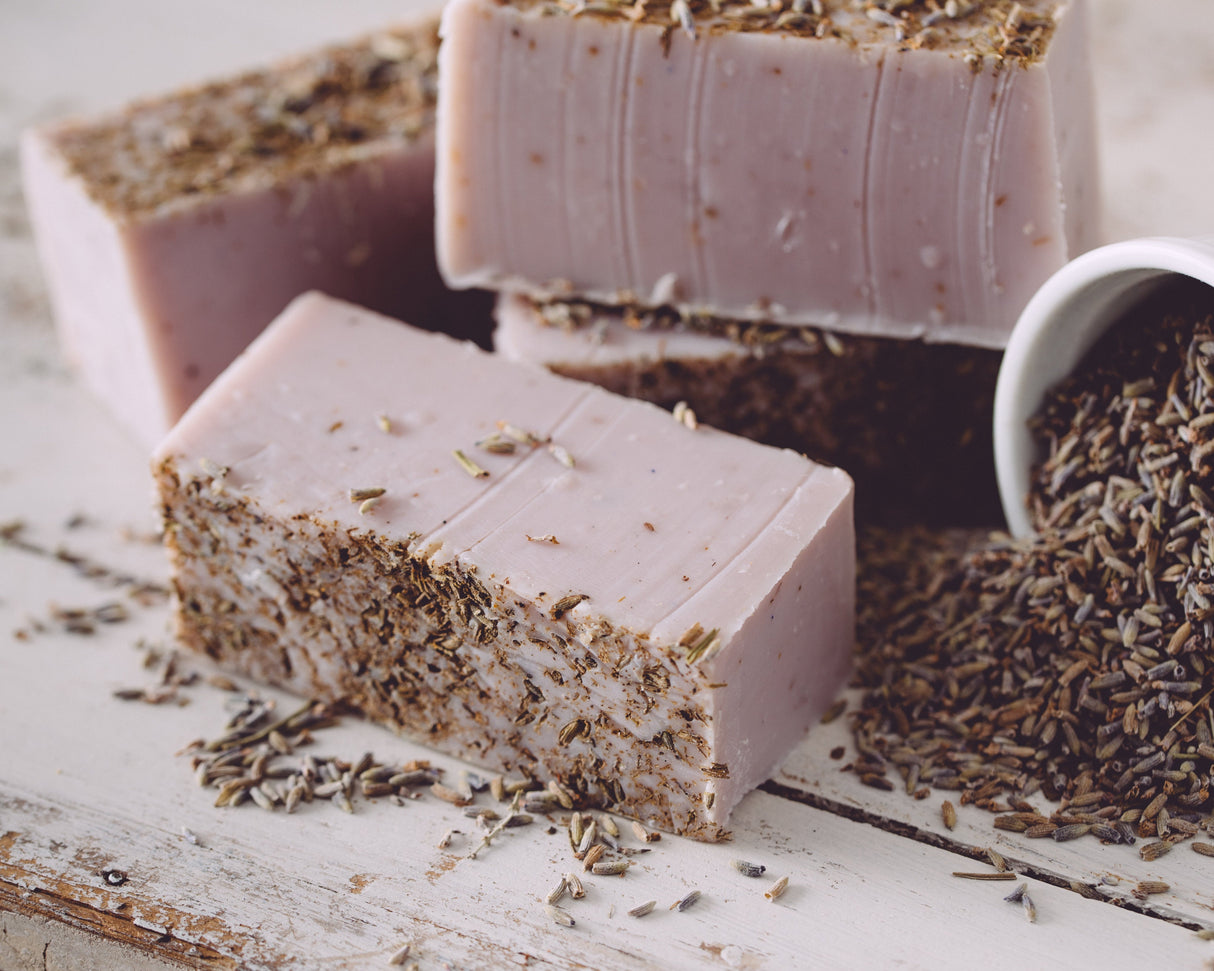 Lavender Bud Organic Handmade Soap from Sweet Harvest Farms