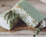 Eucalyptus Thyme Handmade Organic Soap from Sweet Harvest Farms