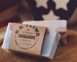Americana Organic Handmade Soap – Bold, Bright & Clean | Sweet Harvest Farms from Sweet Harvest Farms