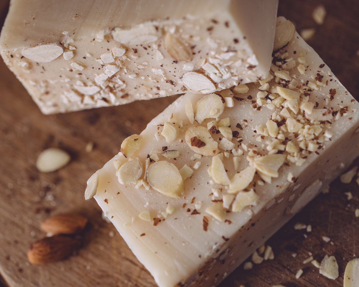 Almond Cake Organic Handmade Soap Bar – 7 oz | Sweet Harvest Farms from Sweet Harvest Farms