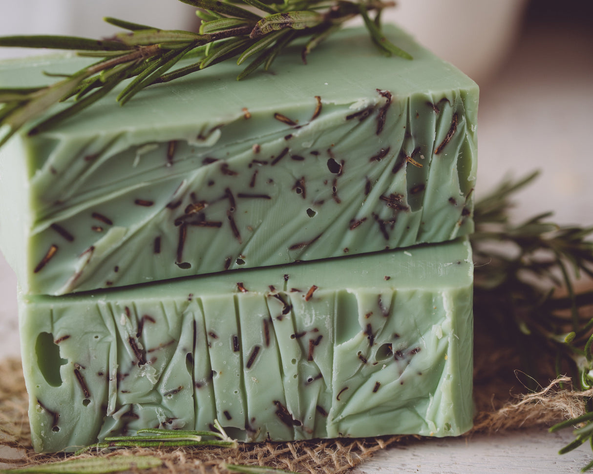Rosemary Mint Handmade Organic Soap from Sweet Harvest Farms