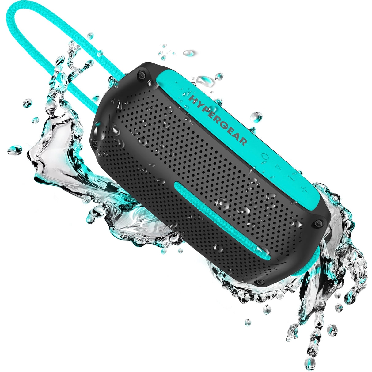 HyperGear Wave Water Resistant Wireless Speaker with Extended Battery Life (WATER-PRNT) from Jupiter Gear