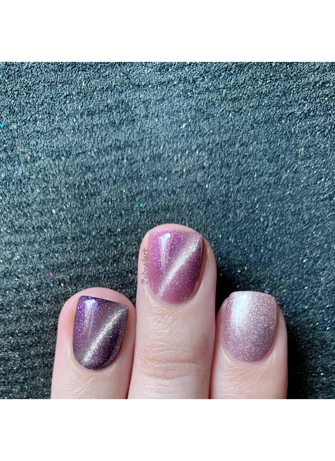 Cotton Candy Daydream - Cats Eye Iridescent Gel Polish from UberChic Beauty