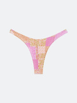 SONOMA HIGH LEG BIKINI BOTTOM - PINK PAISLEY from ELYSIIAN