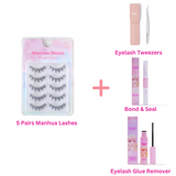 Manhua Lashes 5 Pairs from Ninetynine Dreams
