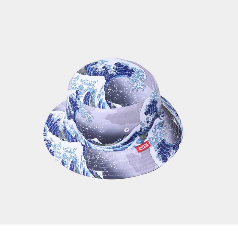 The Great Wave Bucket Hat from Niepce Inc