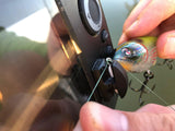 Line Cutterz Ceramic Blade Peel & Stick Flat Mount from Line Cutterz