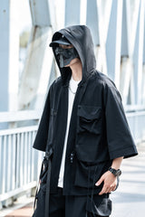 Dusk X2 Hooded Kimono Jacket From Niepce Inc